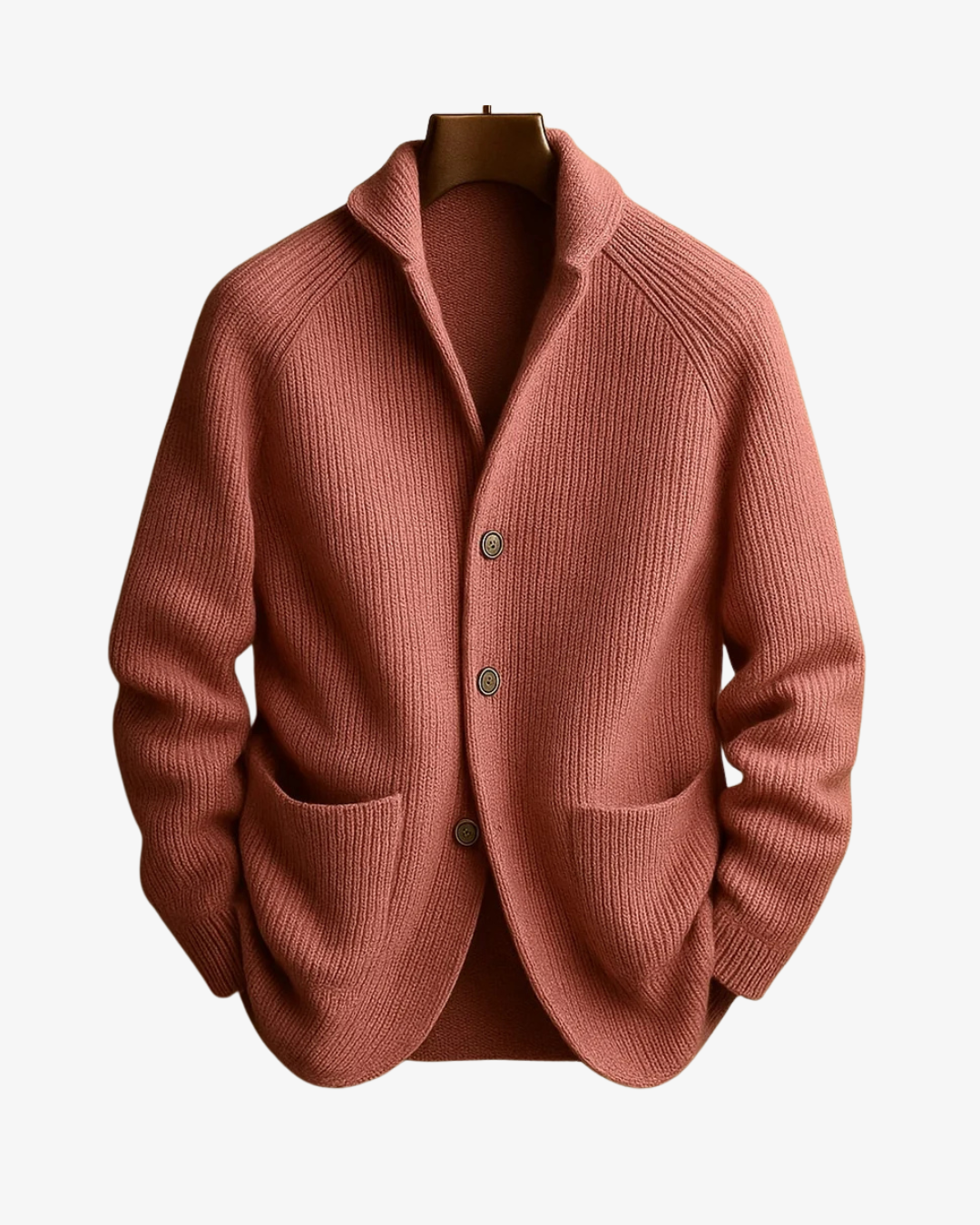 Edmund | Herren Strickjacke mit Knöpfen Cardigan