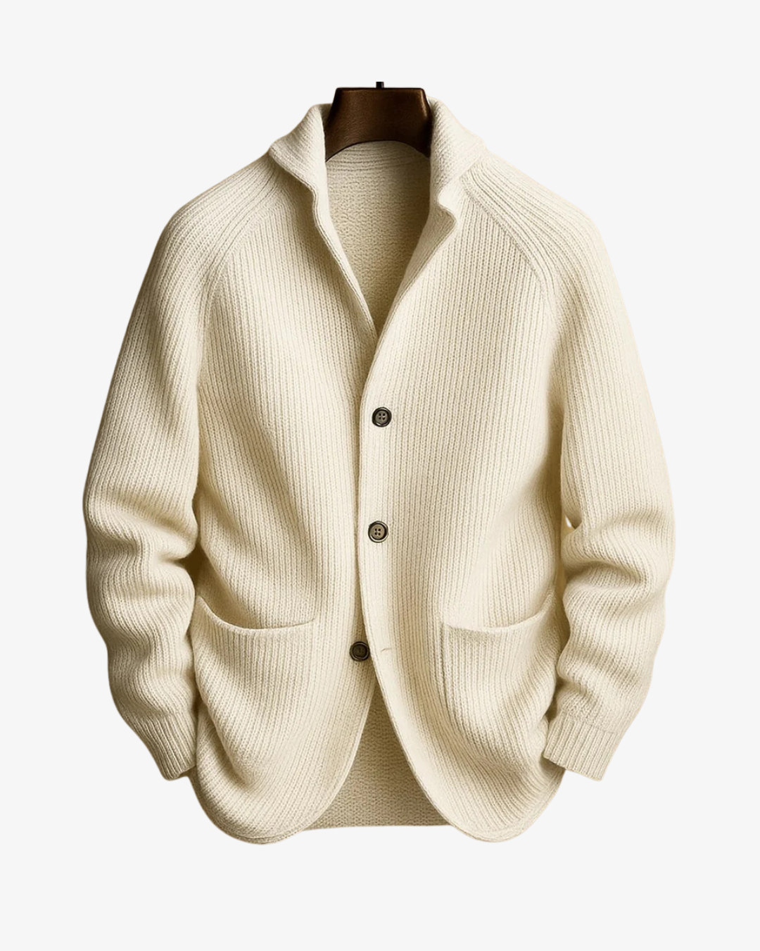 Edmund | Herren Strickjacke mit Knöpfen Cardigan