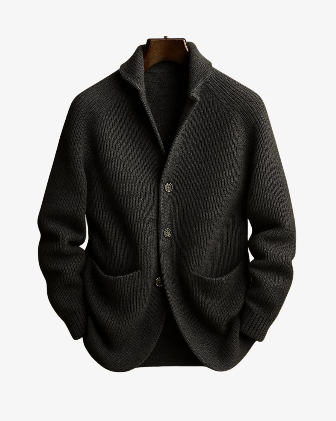 Edmund | Herren Strickjacke mit Knöpfen Cardigan