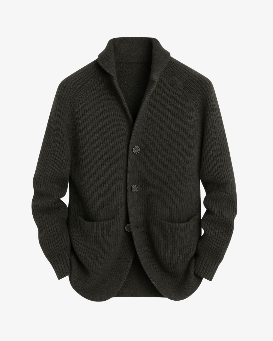 Edmund | Herren Strickjacke mit Knöpfen Cardigan