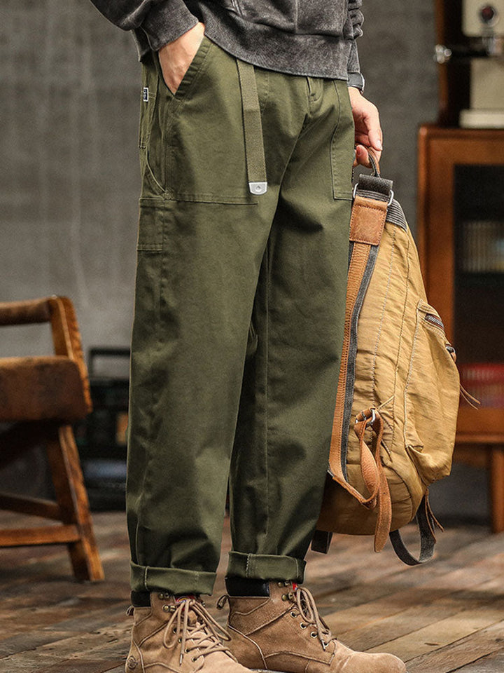 Kolt | Herren Cargohose Loose Fit Workwear Hose mit Aufschlag
