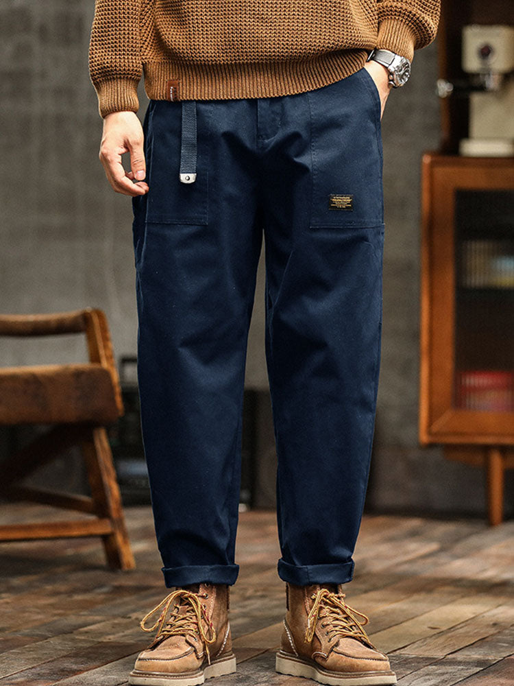 Kolt | Herren Cargohose Loose Fit Workwear Hose mit Aufschlag