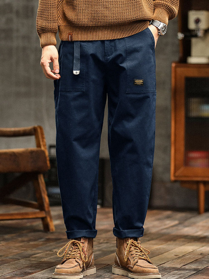 Kolt | Herren Cargohose Loose Fit Workwear Hose mit Aufschlag