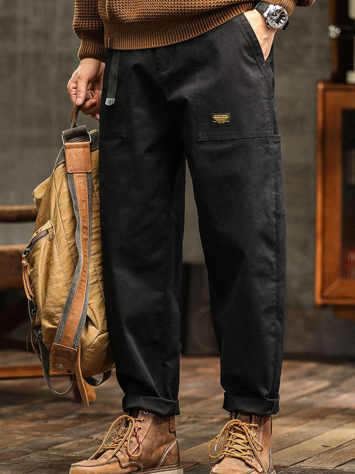 Kolt | Herren Cargohose Loose Fit Workwear Hose mit Aufschlag
