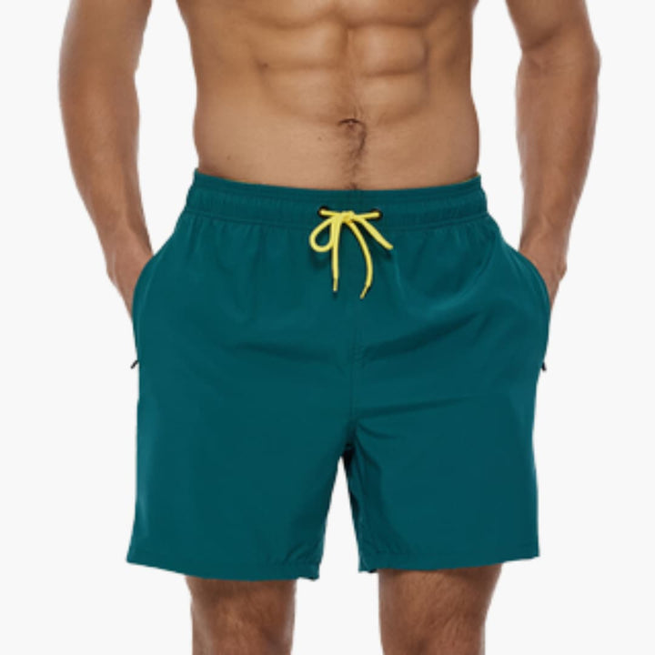 Alex | Herren Badeshorts mit Kordelzug Schnelltrocknend