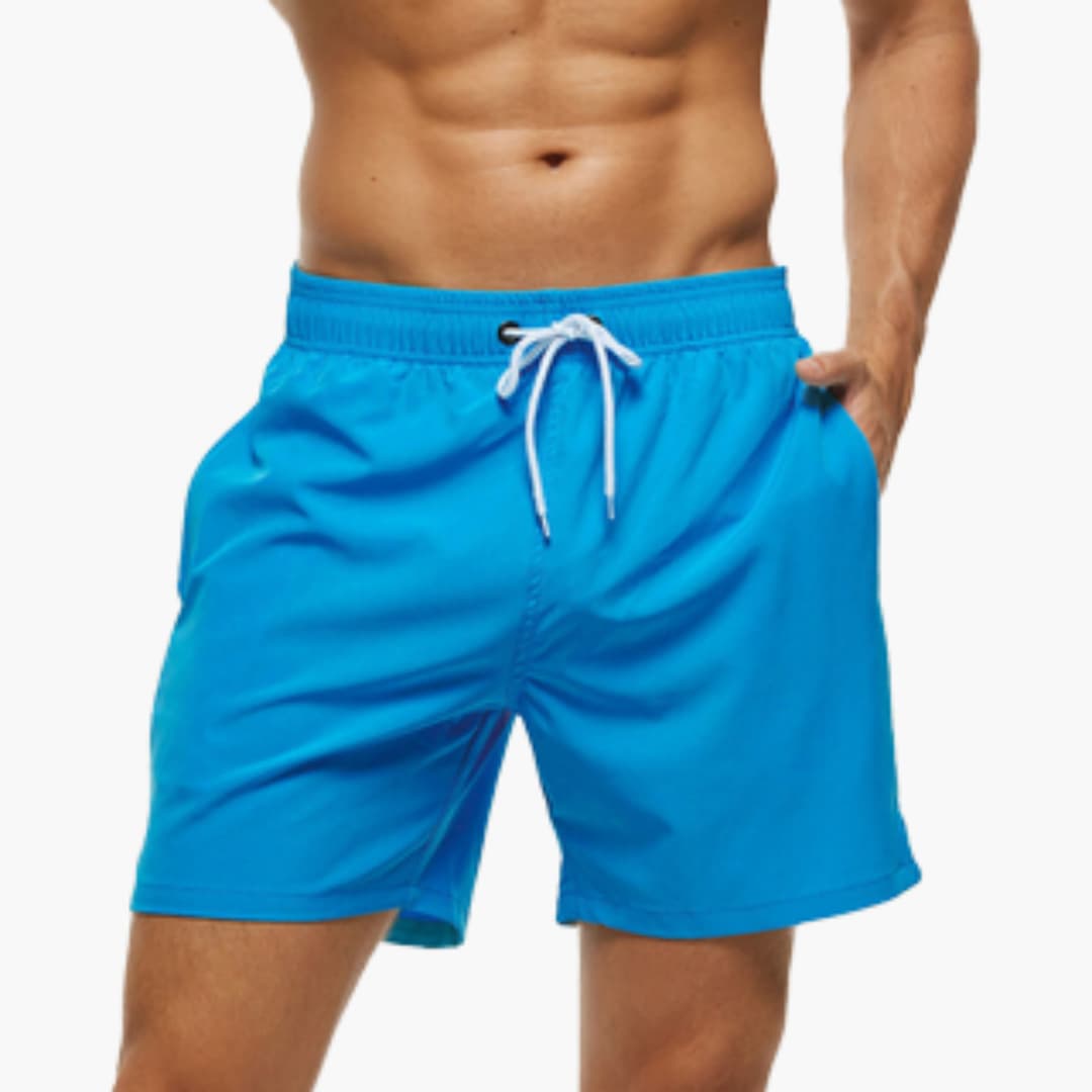 Alex | Herren Badeshorts mit Kordelzug Schnelltrocknend
