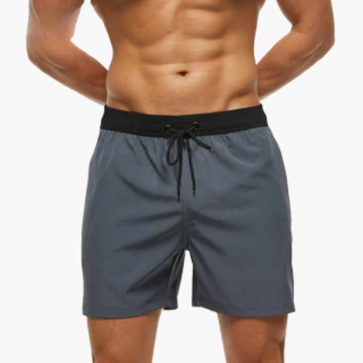 Alex | Herren Badeshorts mit Kordelzug Schnelltrocknend