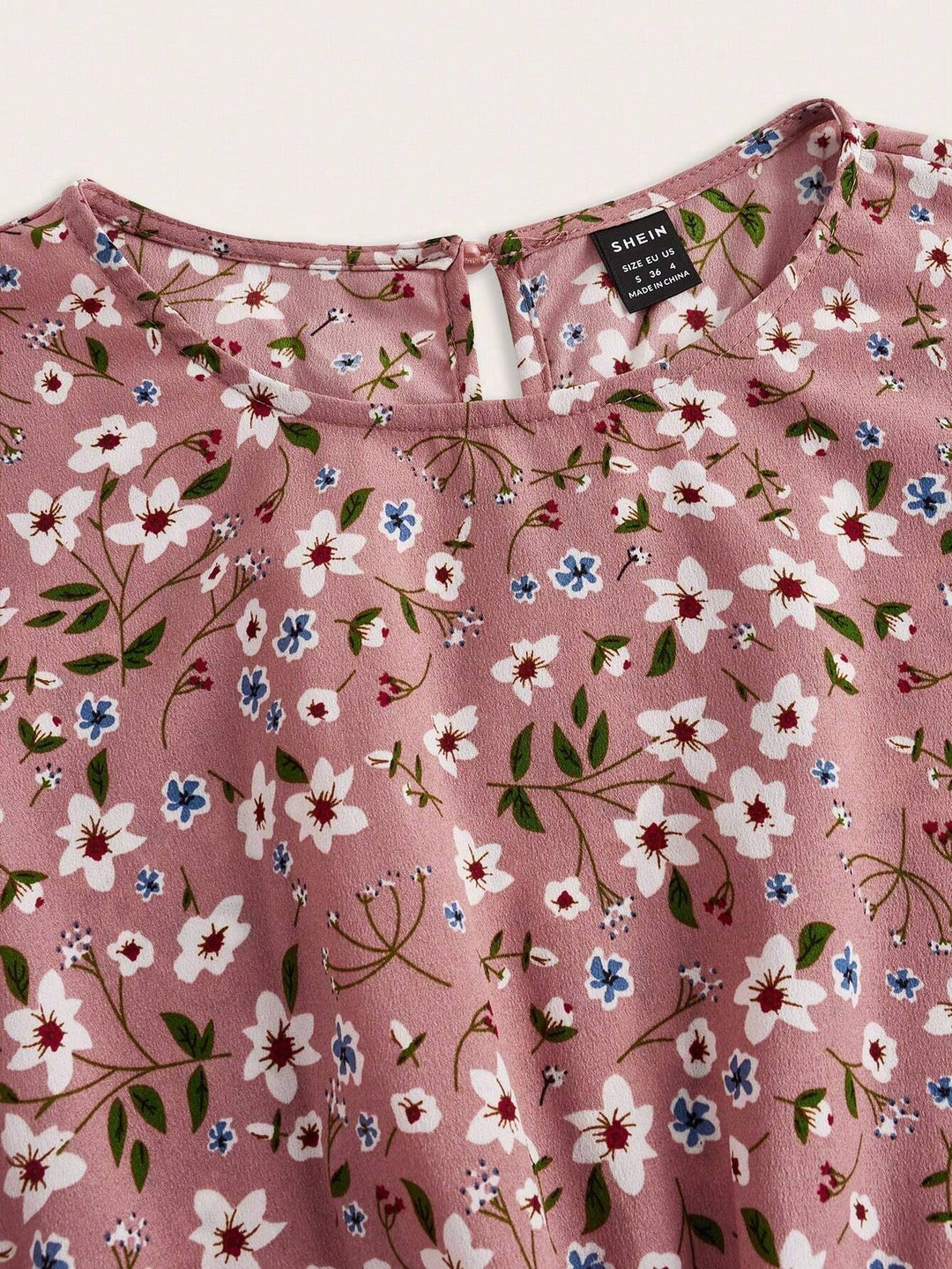 Flora | Damen Maxikleid Langarm Blumenmuster A-Linie Boho Herbstkleid