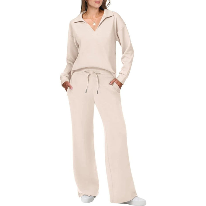 Fella | Damen Loungewear Set Pullover und Hose Zweiteiliges Set
