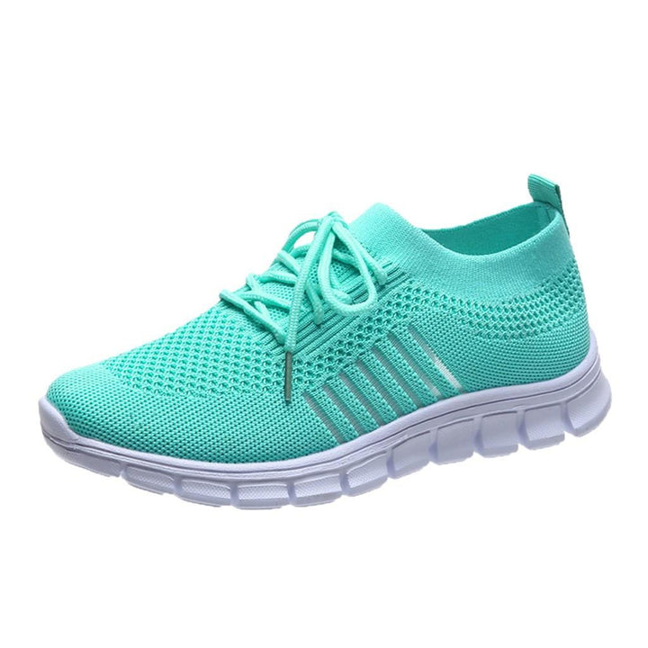 Kira | Damen Strick Sneaker Leichte Laufschuhe Freizeitschuhe