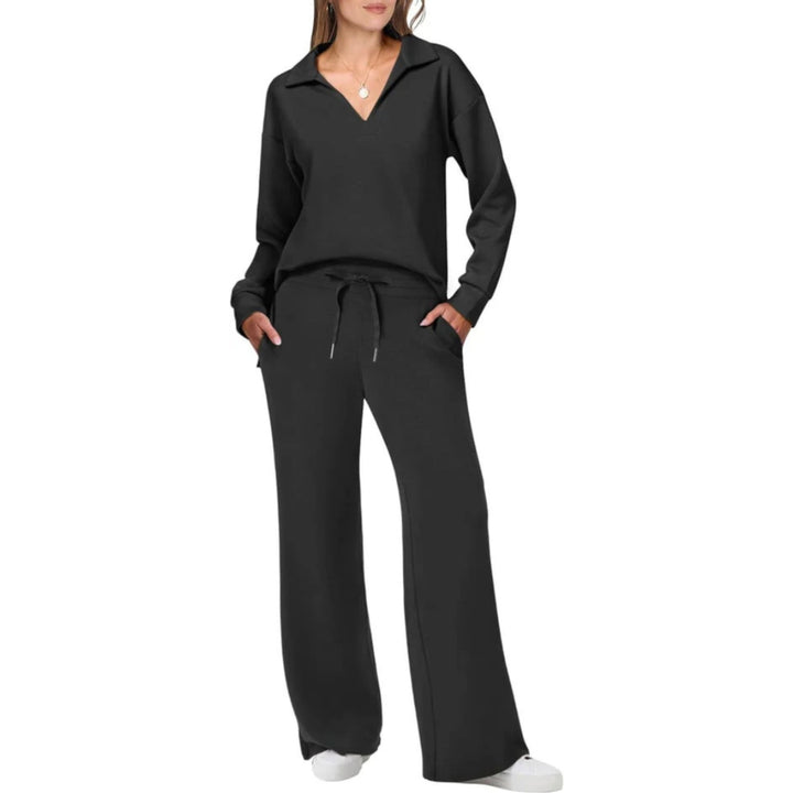 Fella | Damen Loungewear Set Pullover und Hose Zweiteiliges Set