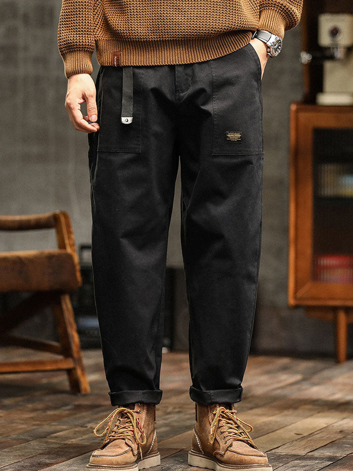 Kolt | Herren Cargohose Loose Fit Workwear Hose mit Aufschlag