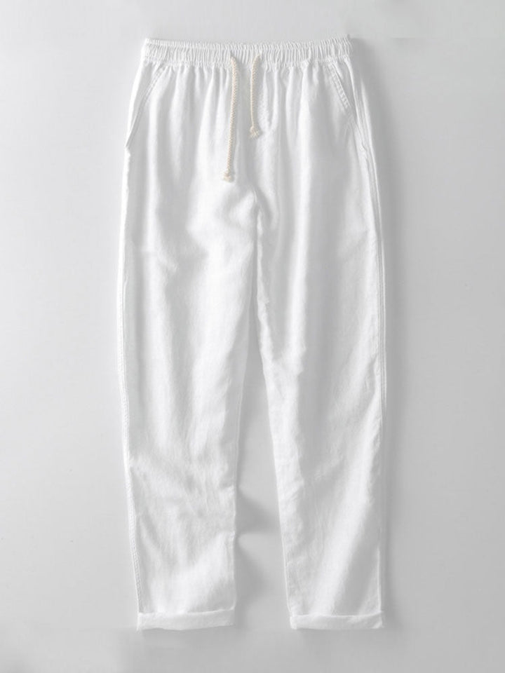 Dante | Herren Sommer Set Stehkragen Hemd und Hose optik