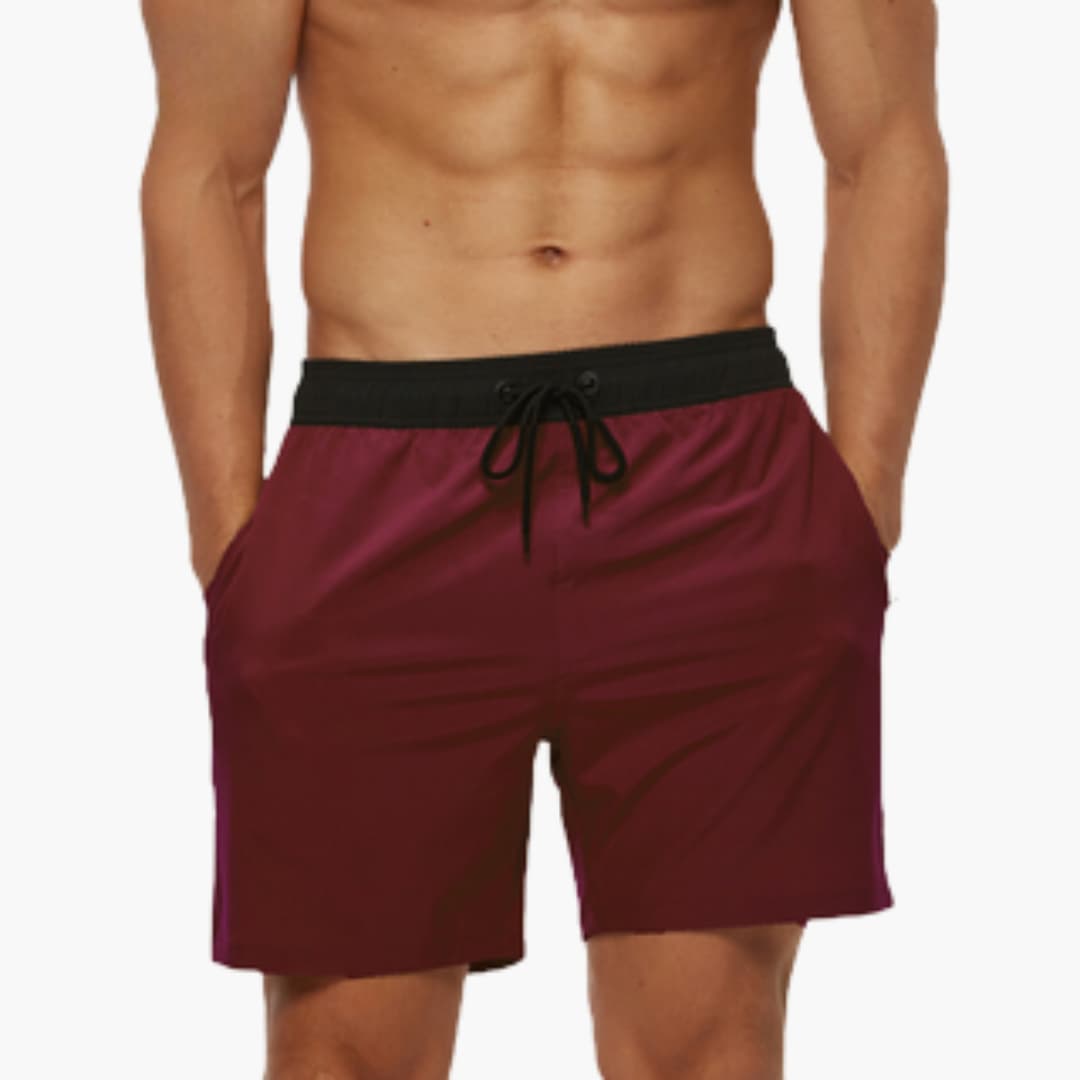 Alex | Herren Badeshorts mit Kordelzug Schnelltrocknend