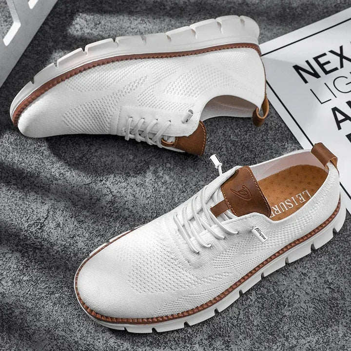 Jomel | Herren Mesh Sneaker Schnürer Leicht Atmungsaktiv Freizeitschuh