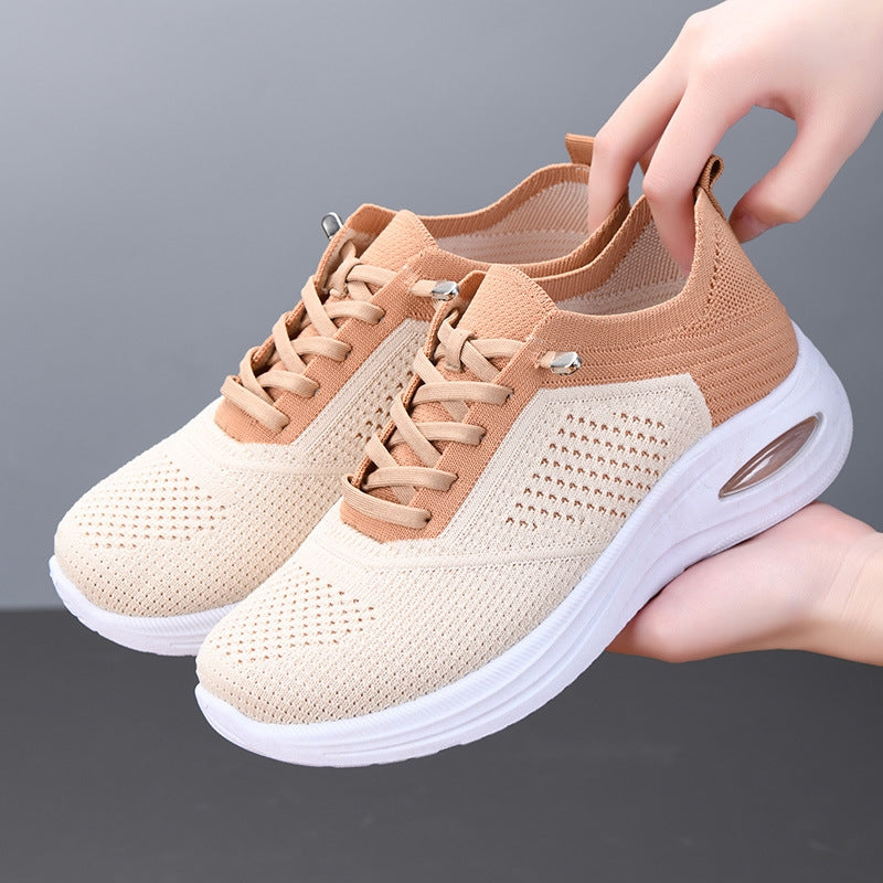 Aura | Damen Sneaker Luftkissen Sohle Mesh Schnürschuhe Komfort