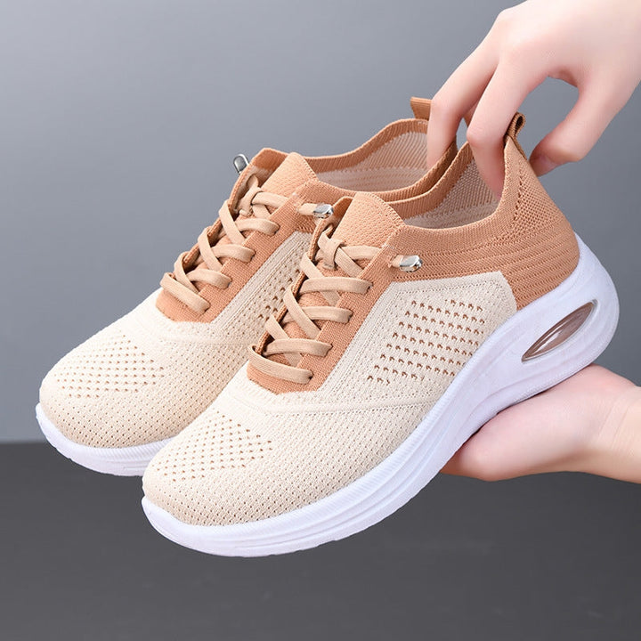 Aura | Damen Sneaker Luftkissen Sohle Mesh Schnürschuhe Komfort