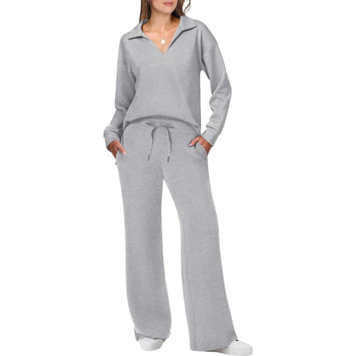 Fella | Damen Loungewear Set Pullover und Hose Zweiteiliges Set