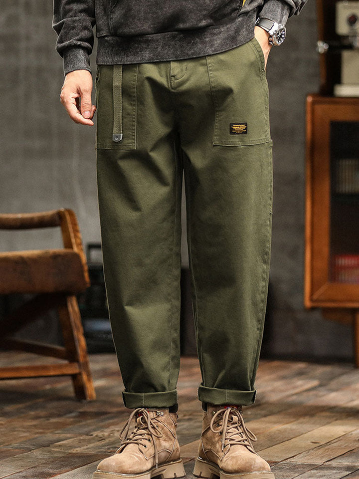 Kolt | Herren Cargohose Loose Fit Workwear Hose mit Aufschlag