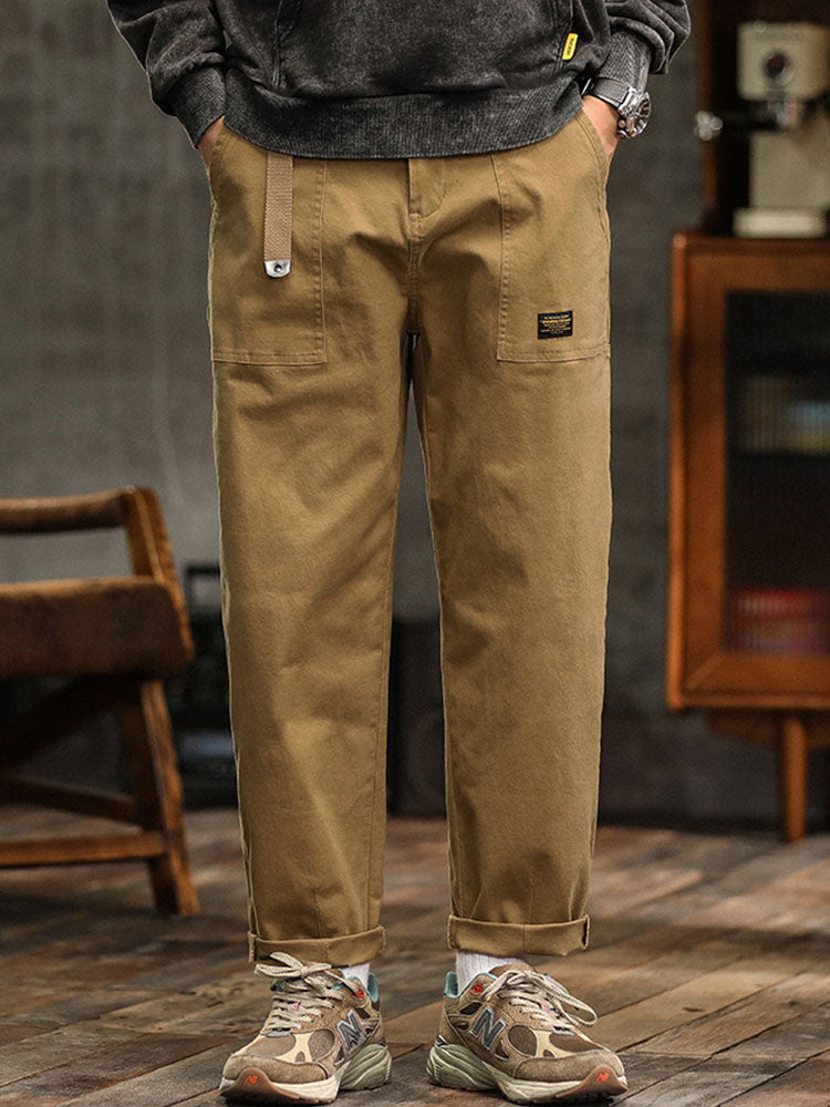 Kolt | Herren Cargohose Loose Fit Workwear Hose mit Aufschlag