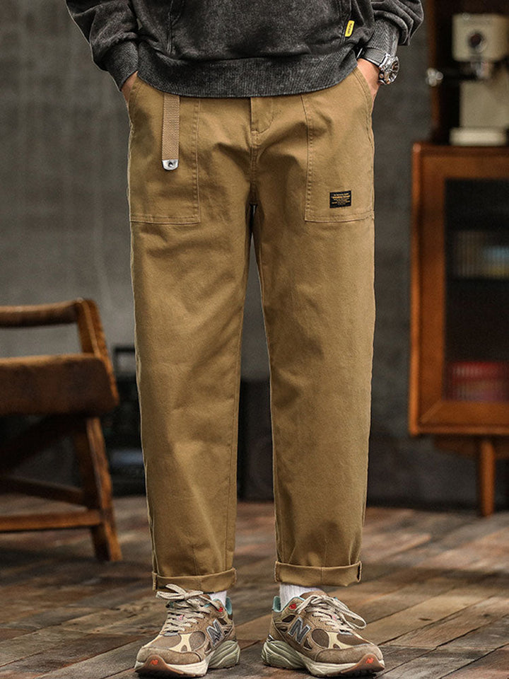 Kolt | Herren Cargohose Loose Fit Workwear Hose mit Aufschlag