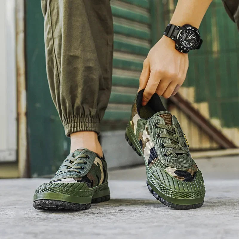 Ranger | Herren Camo-Sneaker Low-Top Taktisch Outdoor