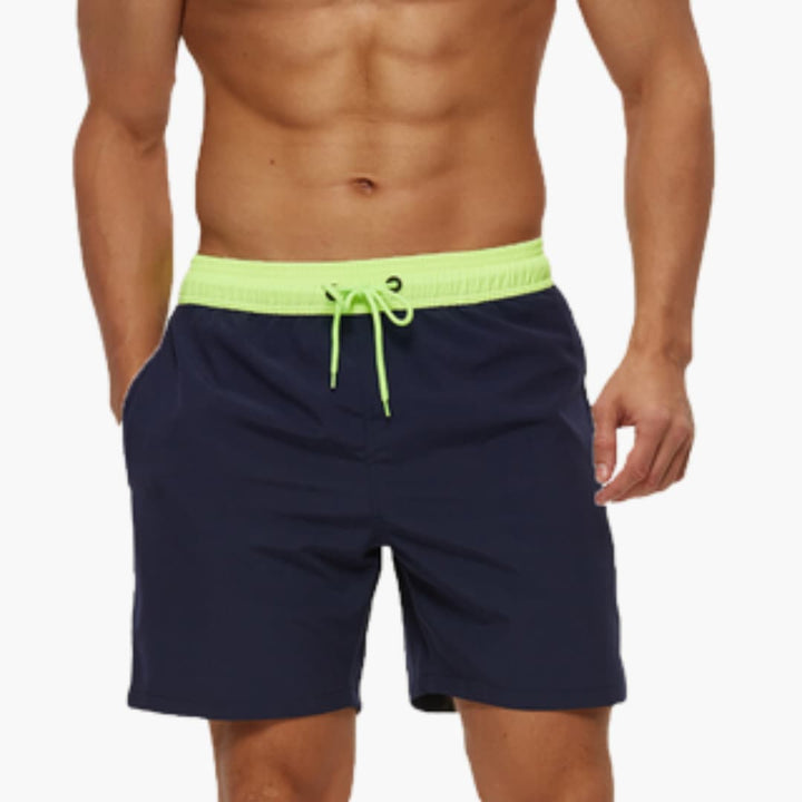 Alex | Herren Badeshorts mit Kordelzug Schnelltrocknend