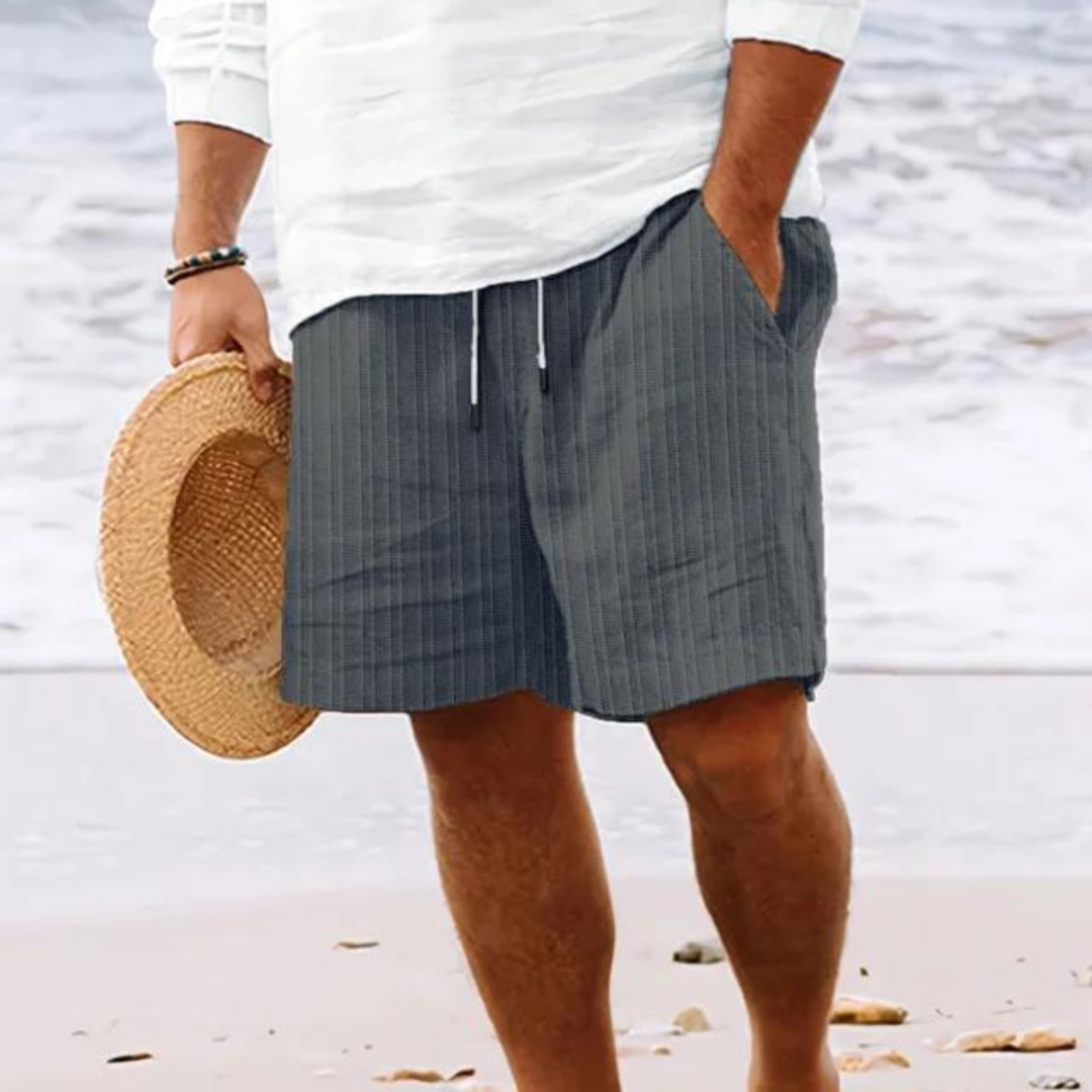 Bay | Gestreifte Herrenshorts, Sommer-Badeshorts