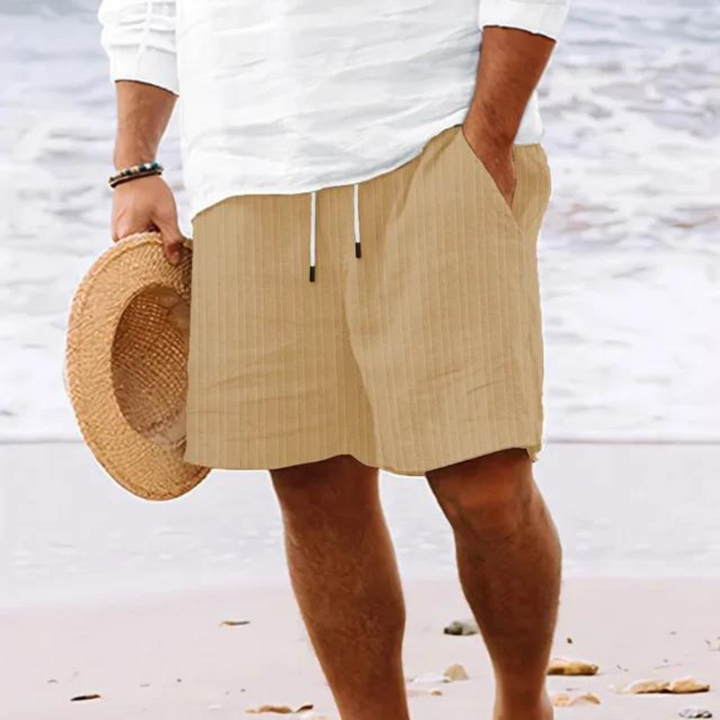 Bay | Gestreifte Herrenshorts, Sommer-Badeshorts