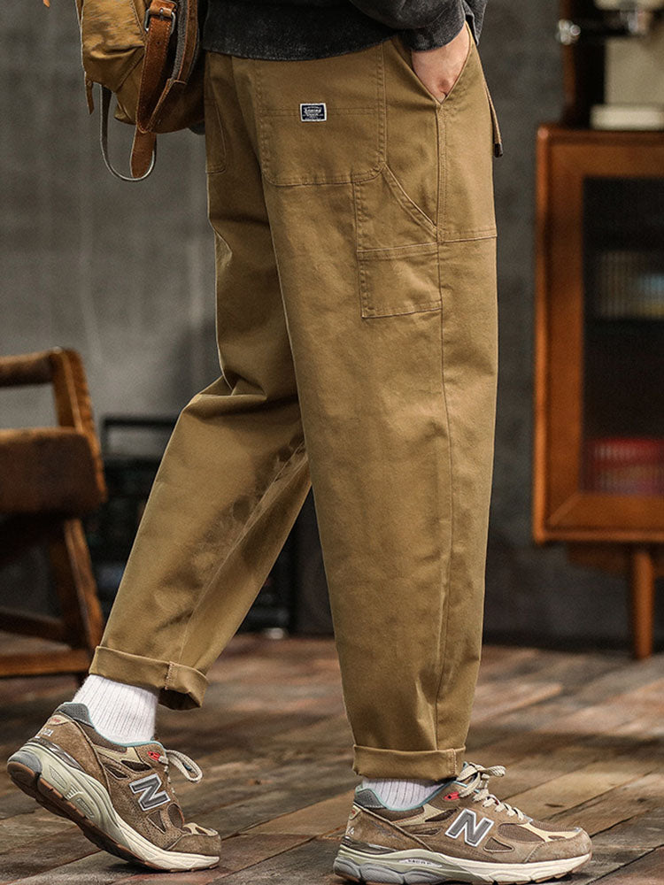 Kolt | Herren Cargohose Loose Fit Workwear Hose mit Aufschlag