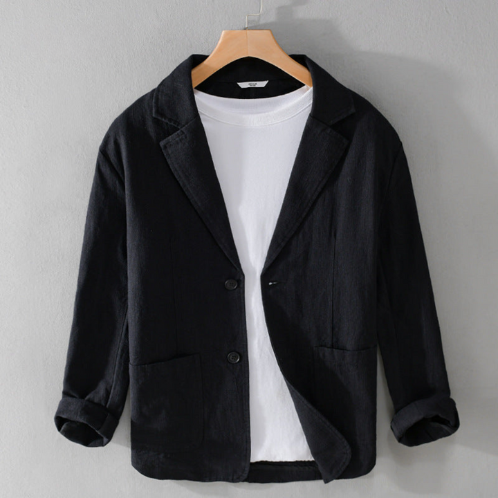 Jevie | Herren jacke Lässiges Sakko mit Taschen