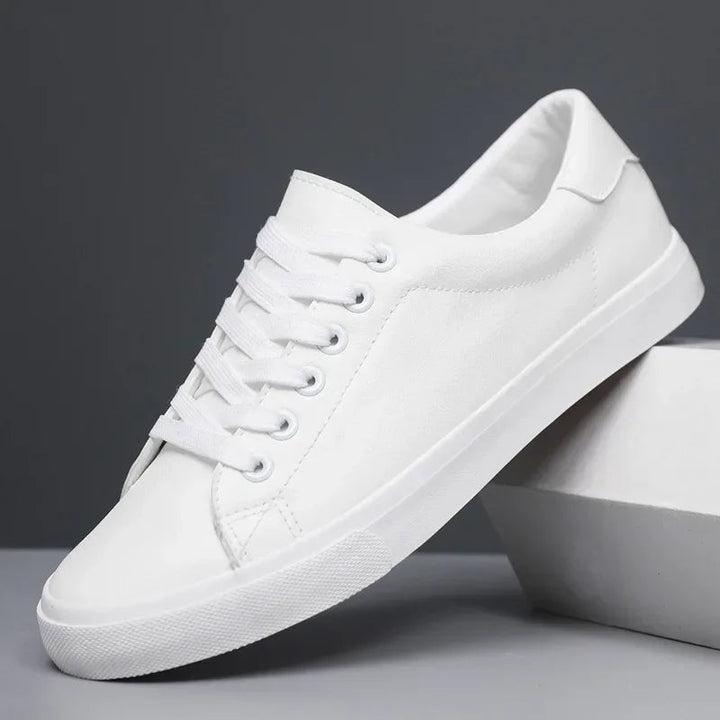 Rex | Herren Leder-Sneaker Low-Top Cupsole Casual