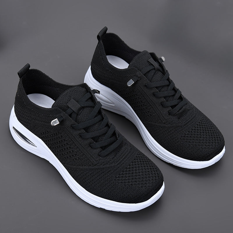 Aura | Damen Sneaker Luftkissen Sohle Mesh Schnürschuhe Komfort