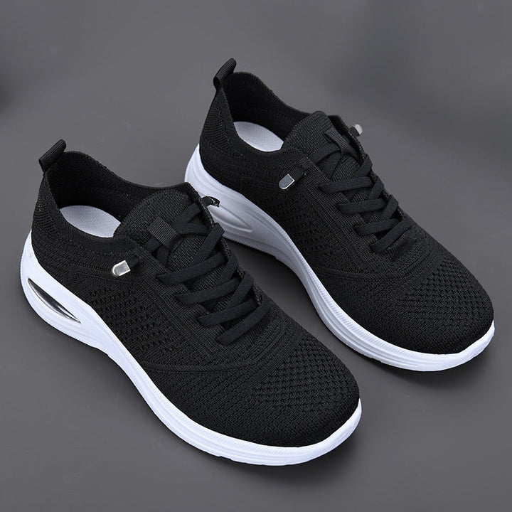 Aura | Damen Sneaker Luftkissen Sohle Mesh Schnürschuhe Komfort