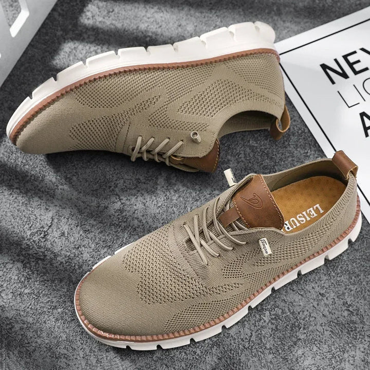 Jomel | Herren Mesh Sneaker Schnürer Leicht Atmungsaktiv Freizeitschuh