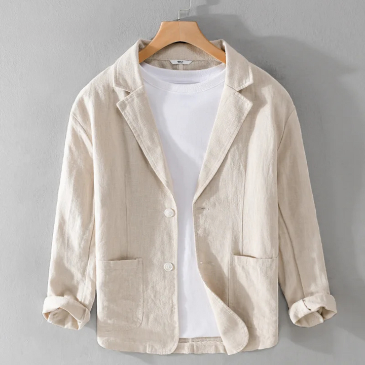 Jevie | Herren jacke Lässiges Sakko mit Taschen
