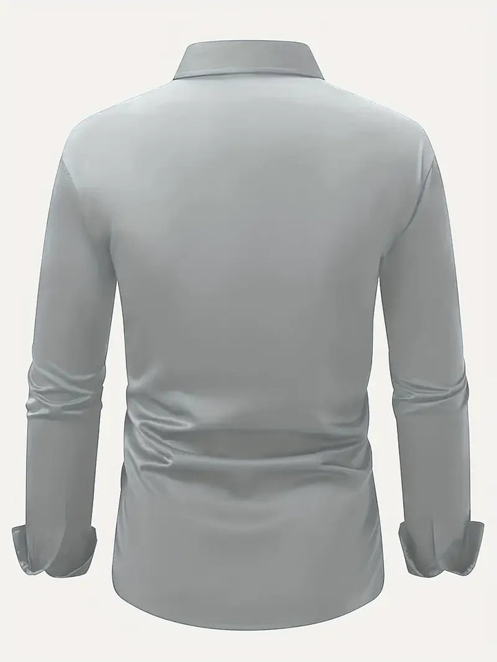 Marc | Herren Businesshemd Slim Fit Langarm Knopfleiste