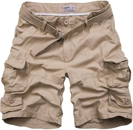 Lukas | Herren Cargo Shorts Camouflage Bermuda Kurze Hose Sommer