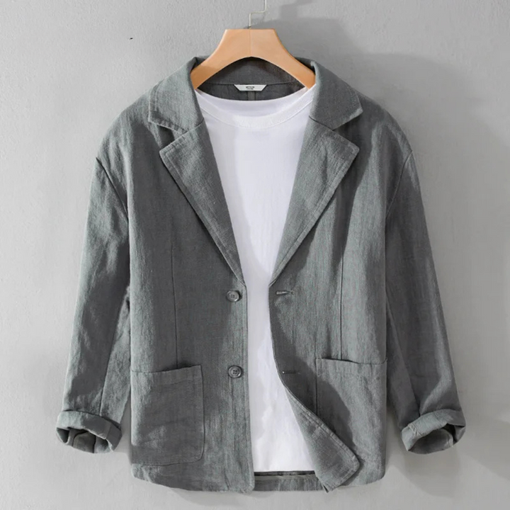 Jevie | Herren jacke Lässiges Sakko mit Taschen
