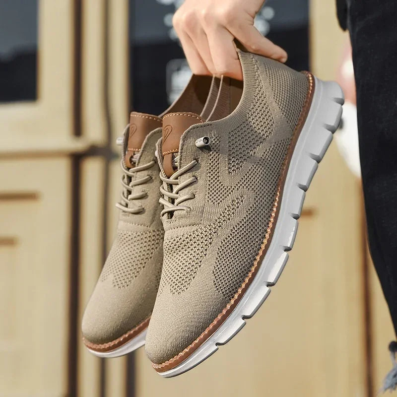Jomel | Herren Mesh Sneaker Schnürer Leicht Atmungsaktiv Freizeitschuh