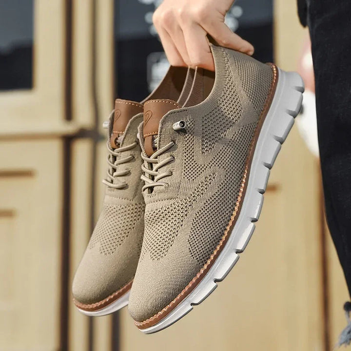 Jomel | Herren Mesh Sneaker Schnürer Leicht Atmungsaktiv Freizeitschuh