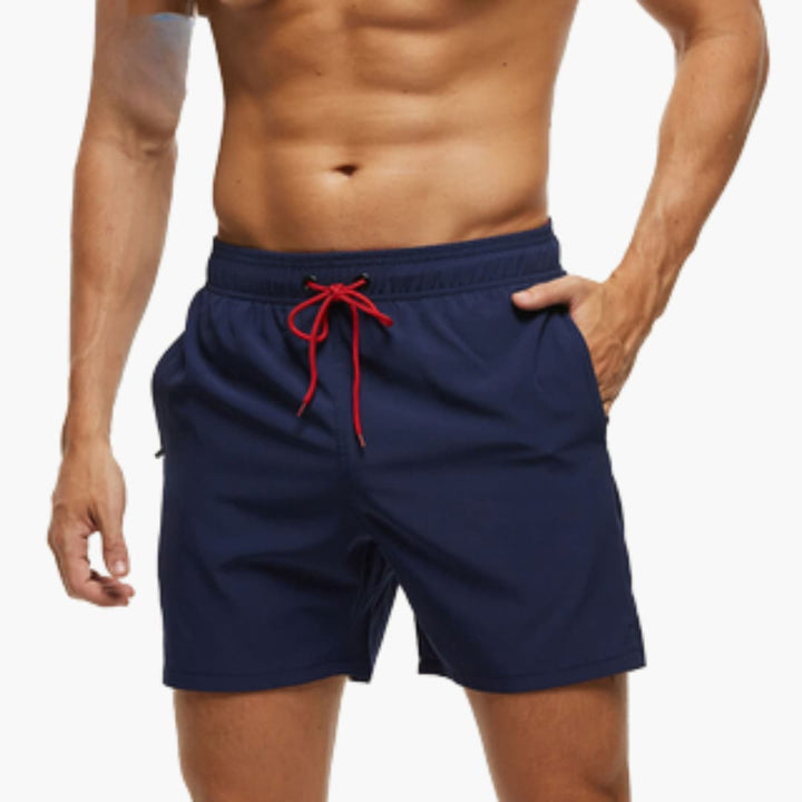 Alex | Herren Badeshorts mit Kordelzug Schnelltrocknend