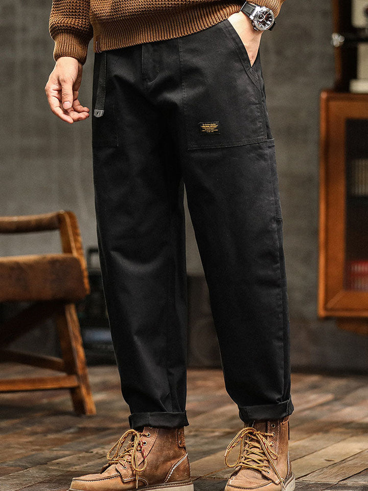 Kolt | Herren Cargohose Loose Fit Workwear Hose mit Aufschlag