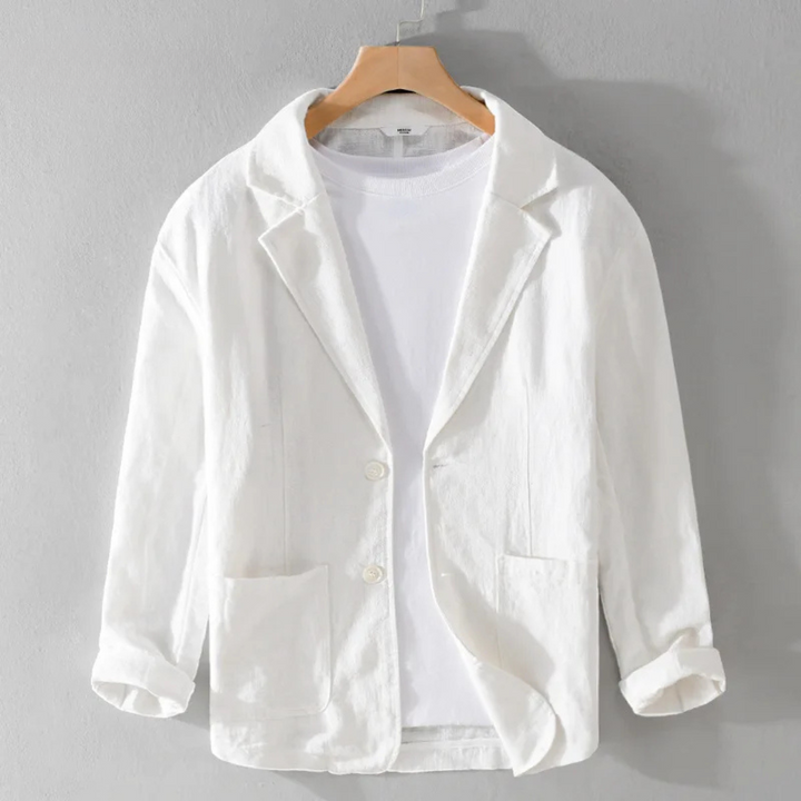 Jevie | Herren jacke Lässiges Sakko mit Taschen