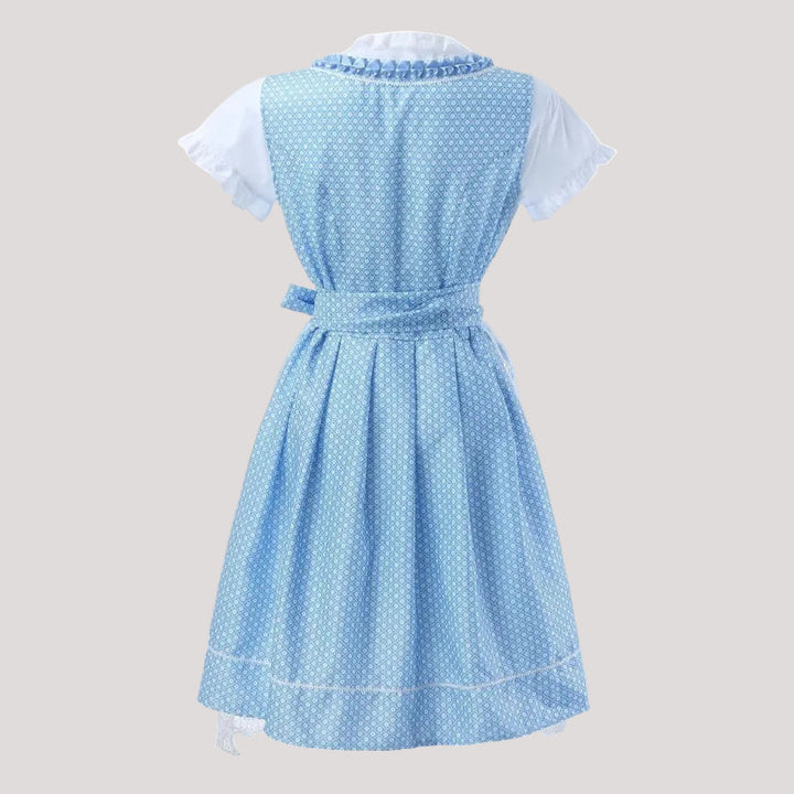 Sophie | Damen Dirndl mit Bluse und bestickter Schürze