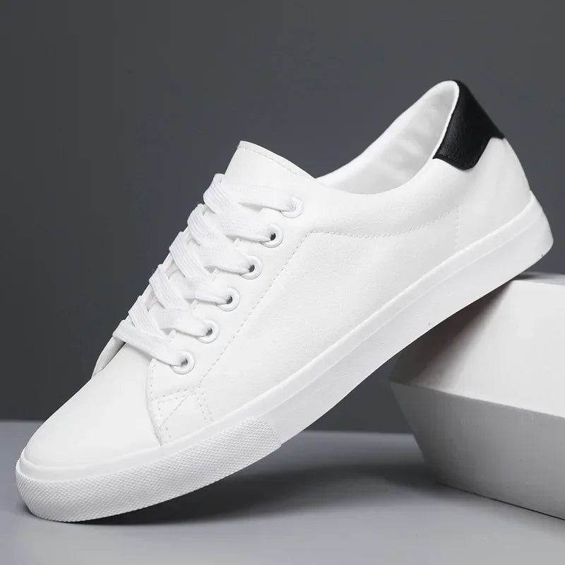 Rex | Herren Leder-Sneaker Low-Top Cupsole Casual