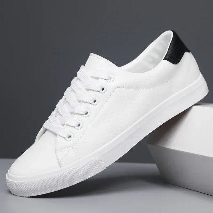 Rex | Herren Leder-Sneaker Low-Top Cupsole Casual