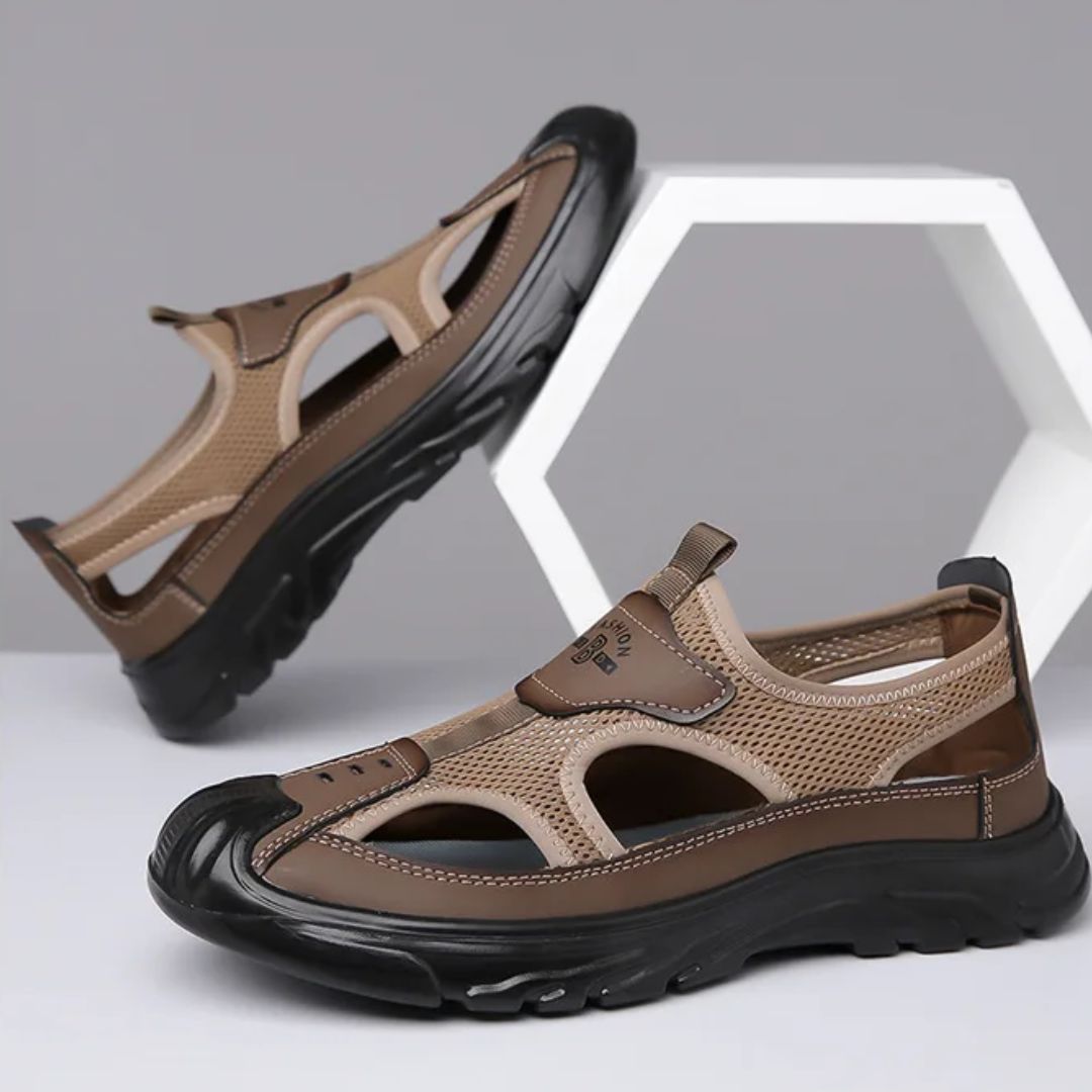 Kurt | Herren Outdoor Sandalen Geschlossene Zehenkappe Mesh Sommer