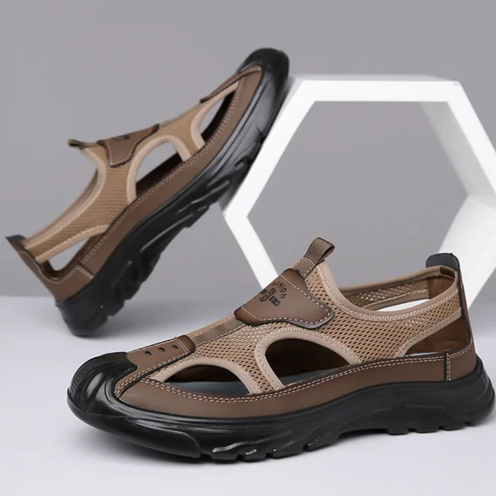 Kurt | Herren Outdoor Sandalen Geschlossene Zehenkappe Mesh Sommer