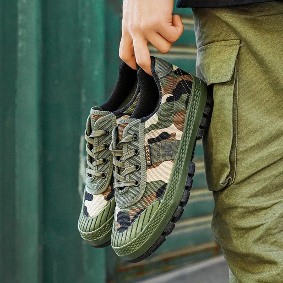 Ranger | Herren Camo-Sneaker Low-Top Taktisch Outdoor